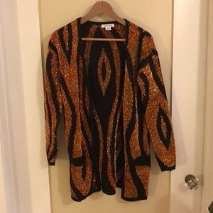 Festive sparkly sweater